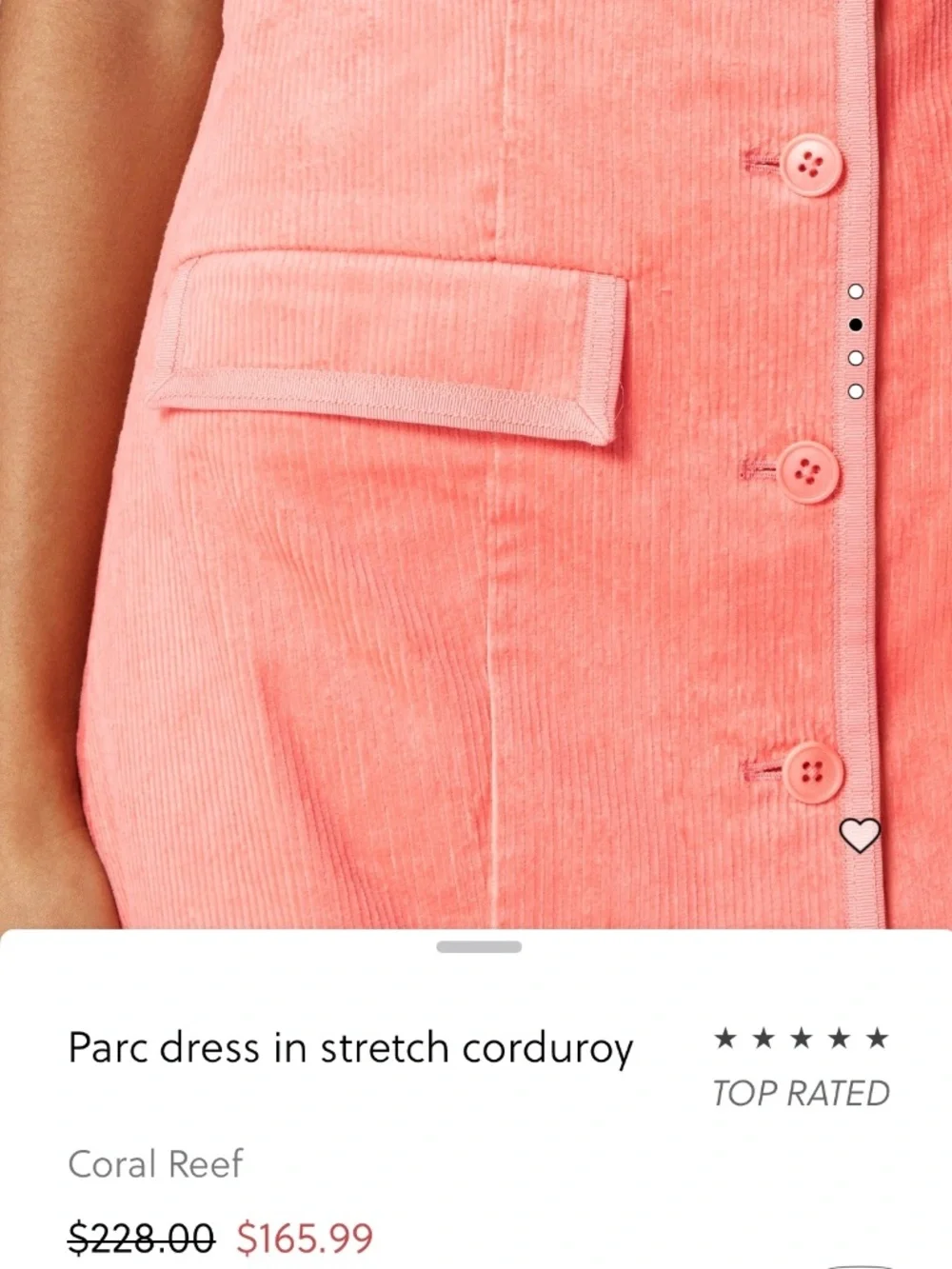 Corduroy Dress